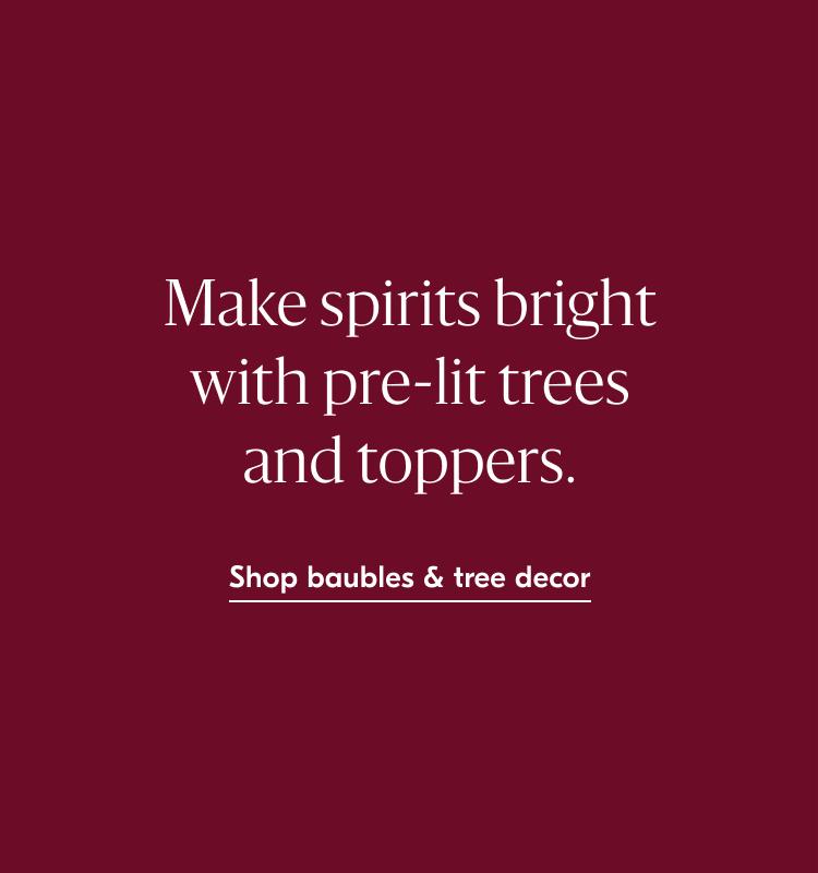 Shop Baubles & Tree Décor